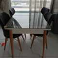 BHD 50,  Want To Sell 6 Seater Dining Table. Glass Top.