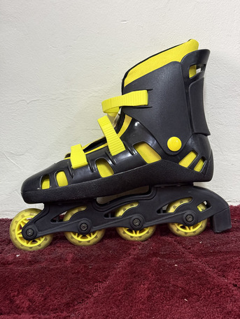 Madinah, Toys & Games, SAR 115,  SAR 115, Skating Shoe - Size 43 (Yellow Blend) Helmet Gear Included