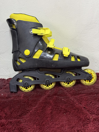 Madinah, Toys & Games, SAR 115,  SAR 115, Skating Shoe - Size 43 (Yellow Blend) Helmet Gear Included