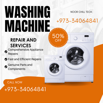 Manama, Appliance Repair, Expert Washing Machine Repair Services By Noor Chill Tech | Save 50% Today!