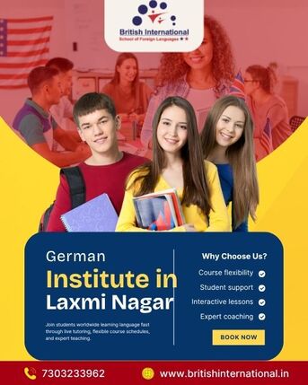 Laxmi Nagar, Education, German Institute In Laxmi Nagar