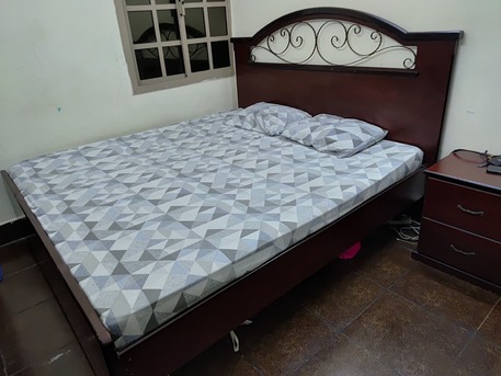 Gudaibiya, Furniture, BHD 70,  Bed Set Urgent Sale