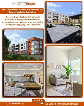 Toronto, General, Top-Rated Senior Living In Brantford &ndash; Modern Suites & Personalized Care