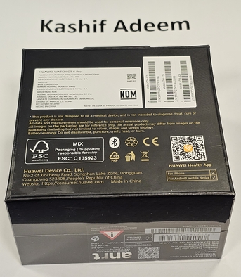 Riyadh, Watches, SAR 1050,  HUAWEI WATCH GT 6 PRO BLACK (SEALED PACK)