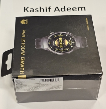 Riyadh, Watches, SAR 1050,  HUAWEI WATCH GT 6 PRO BLACK (SEALED PACK)