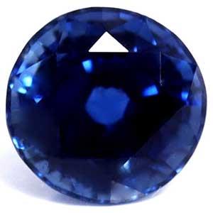 New York, Jewelry, USD 1346,  0.96 Cts. Intense Natural Blue Sapphire Round, AAAA Quality