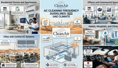 Dubai, Air Conditioning, Best AC Cleaning Services UAE