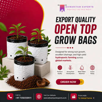 Chennai, Farm/Garden, Export Quality Cocopeat Products For Global Agricultural Markets