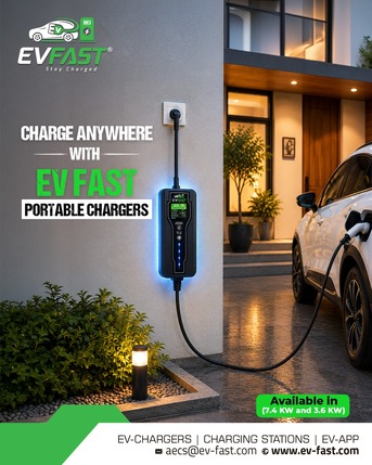 New Delhi, Electronics, INR 17499,  EVFast Portable EV Charger For Every Journey