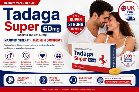 Birmingham, Health & Beauty Items, GBP 2,  Buy Tadaga Super 60mg Online I Firstchoicemedss Shop