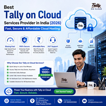 Noida, Computer, Best Tally On Cloud Services Provider In India (2026) | Fast, Secure & Affordable Cloud