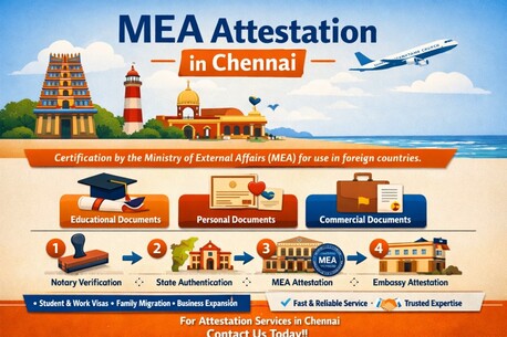 Chennai, Legal, MEA Attestation In Chennai