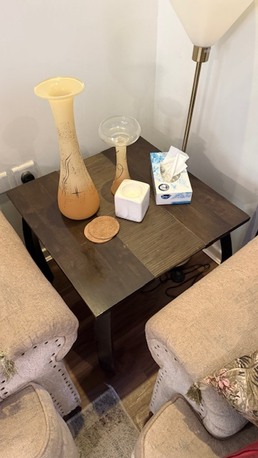 Riyadh, Furniture, SAR 700,  Furniture In Good Condition: Sofa (3+2), Centre Table, Side Tables And Dining Set
