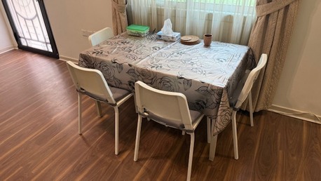 Riyadh, Furniture, SAR 700,  Furniture In Good Condition: Sofa (3+2), Centre Table, Side Tables And Dining Set