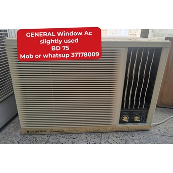 Manama, Air Conditioners, BHD 75,  🌍🌏General Window Ac In Good Condition For Sale With Delivery And Fixing