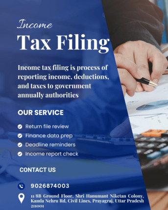 Lucknow, Accounting, Hassle-Free Income Tax Filing Services In Prayagraj