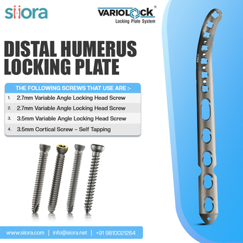 Rio de Janeiro, Health, Advanced Distal Humerus Locking Plates For Reliable Fracture Fixation