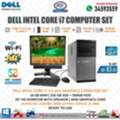 BHD 83,  Special Offer DELL Core I7 Computer AMD GPU 16GB RAM 20" Monitor + Speaker 120GB SSD+500GB