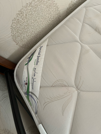 Riyadh, Furniture, SAR 500,  3 Single Cots/bed With Expesive Jumbo Matress Less Used