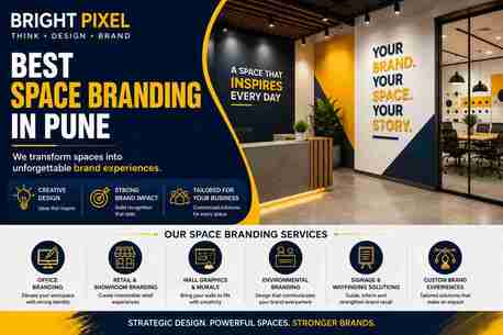 Pune, Creative, Best Space Branding Agency In Pune | Bright Pixel