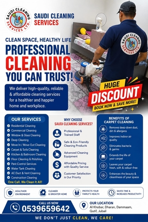 Dhahran, Cleaning, Saudi Cleaning Services