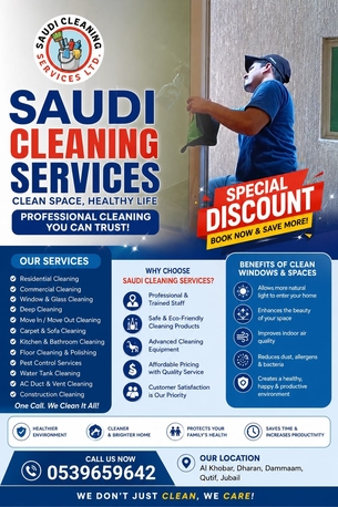 Dhahran, Cleaning, Saudi Cleaning Services