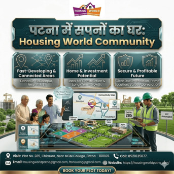 Mumbai, Residential Plots, INR 3000000,  Future Ke Liye पटना में अच्छी रेजिडेंशियल ज़मीन &ndash; Housing World