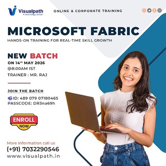 Hyderabad, Lessons Offered, New Microsoft Fabric Online Batch 14th May Visualpath