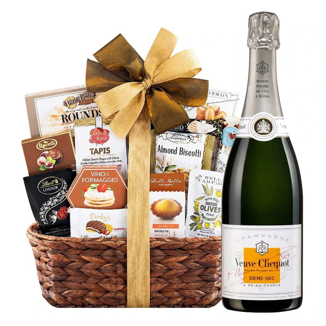 New York, Food, USD 229,  Thoughtful Wine Gift Basket For Coworkers