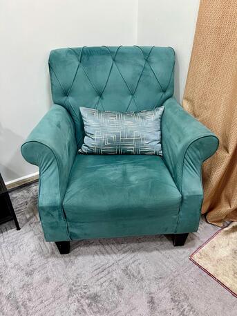 Khobar, Furniture, SAR 700,  Sofa Set 08 Seater Neat & Cleaned With Table Set.... Same Like New....