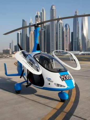 Deira, Travel, Experience Adventure With Gyrocopter Flight Dubai