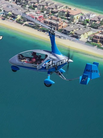 Deira, Travel, Experience Adventure With Gyrocopter Flight Dubai