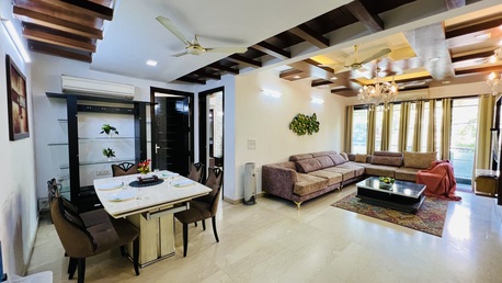New Delhi, Apts/Flats Wanted, INR 28164/day,  Furnished,  3 BR,  2000 Sq. Feet,  3BHK Green Park, Private Garden Balcony, Lift