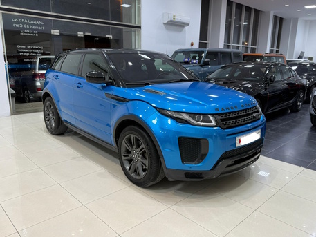 Manama, Vehicles, Cars & Trucks , BHD 7900,  Land Rover Range Rover Evoque,  2018,  Automatic,  172456 KM,  Range Rover Evoque  (Blue)