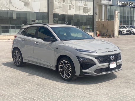 Manama, Vehicles, Cars & Trucks , BHD 7000,  Hyundai Kona,  2023,  Automatic,  16300 KM,   N-Line  (Gray)