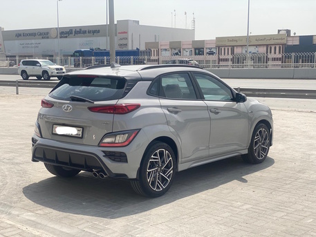 Manama, Vehicles, Cars & Trucks , BHD 7000,  Hyundai Kona,  2023,  Automatic,  16300 KM,   N-Line  (Gray)