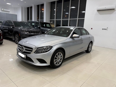 Manama, Vehicles, Cars & Trucks , BHD 7900,  MERCEDES C200,  2020,  Automatic,  94900 KM,  Mercedes Benz C200  (Silver)
