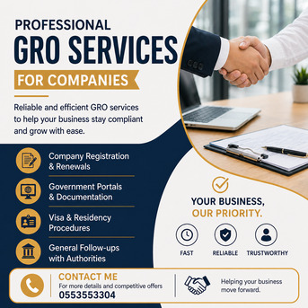 Dammam, Guides/Interpreters, GRO Government Relations Officer