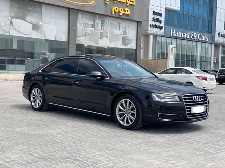 Manama, Vehicles, Cars & Trucks , BHD 4200,  AUDI A8L,  2015,  Automatic,  155500 KM,  Audi A8  (Black)