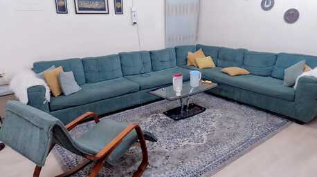 Al Rehab, Furniture, SAR 900,  L Shaped Sofa Set
