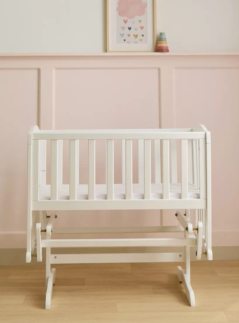 Riyadh, Baby & Kid Stuff, SAR 200,  Giggle Baby Crib Bassinet With Parallel Swing