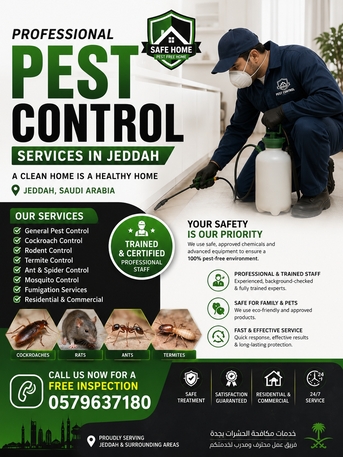 Jeddah, Pest Control, Best Pest Control Services In Riyadh
