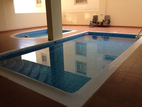 Busaiteen, Apartments, Flats, Houses & Villas, BHD 250/month,  Furnished,  1 BR,  100 Sq. Meter,  1 Br 2 Bathroom Balcony Pool Gym View Fully Furnished Closed Kitchen Parking