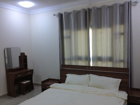 Busaiteen, Apartments, Flats, Houses & Villas, BHD 250/month,  Furnished,  1 BR,  100 Sq. Meter,  1 Br 2 Bathroom Balcony Pool Gym View Fully Furnished Closed Kitchen Parking
