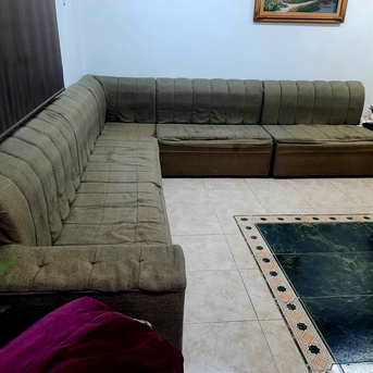 Jubail, Furniture, SAR 500,  Sofa L Shape 8 Pieces.