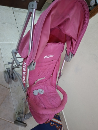 Gudaibiya, Baby & Kid Stuff, BHD 25,  Giggles Pink Stroller