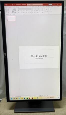 Riyadh, Computers, SAR 200,  For Sale: Dell Monitor FHD 24 Inch