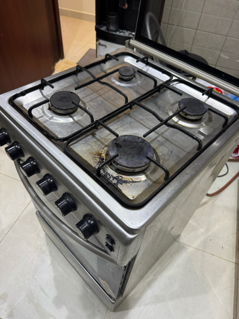 Riyadh, Household Items, SAR 550,  Good Condition 4 Burner Stove Oven (Gas)