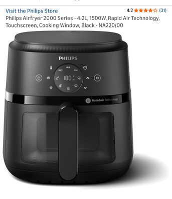 Khobar, Appliances, SAR 200,  Philips Air Fryer 2000 Series