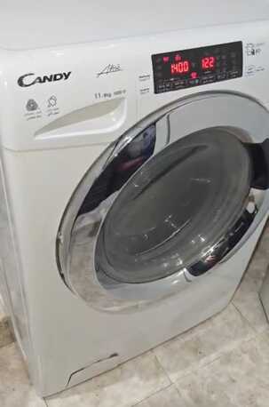 Dhahrat Laban, Appliances, SAR 800,  Candy Washing Machine (wash/dry) 11 Kg, Wi-Fi, 1400 RPM
